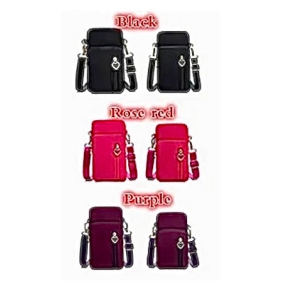 ROSE RED CROSSBODY BAG - Picture 8 of 11